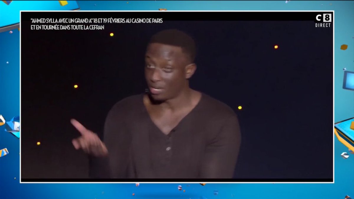 TBT9_W9's tweet image. Le spectacle d'@Ahmed_Sylla Avec un grand A ! #TPMP