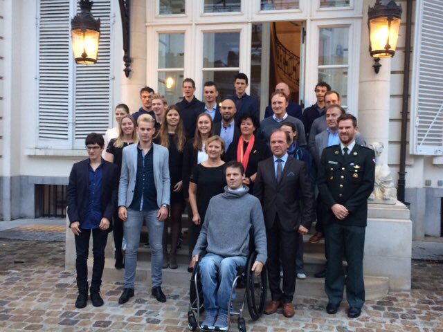 Huldiging Vlaamse medaillewinnaars. Weer veel schoon volk uit heel diverse sporten! #doorzetters #bedankt!