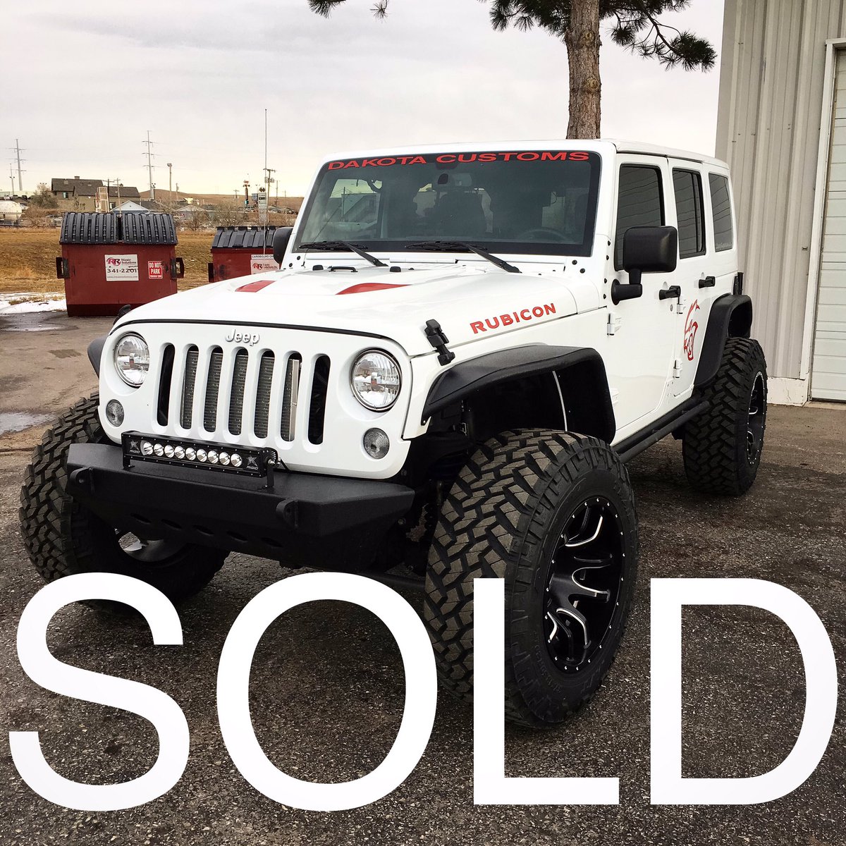 We sold our 707 #horsepower 6.2 litre supercharged #hellcat powered hemi JK #wrangler over the weekend. Time to build another one!