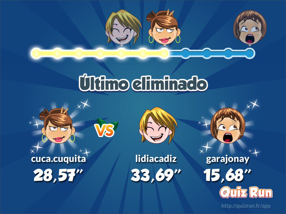 aurora_m13's tweet photo. Acabé el 2º en el torneo de oro en Quiz Run. Mi usuario es cuca.cuquita https://t.co/QT0MQkDdl4 https://t.co/2Jf3BE1ZZk