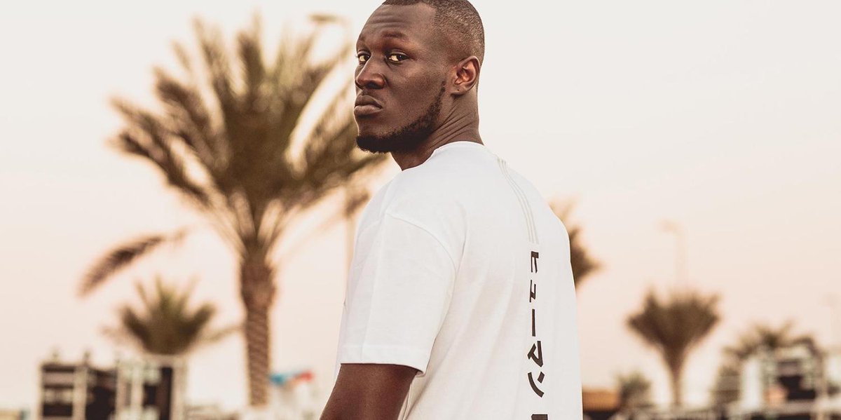 .<a href="/Stormzy1/">Stormzy</a> steps out in <a href="/adidasOriginals/">adidas Originals</a> apparel for an exclusive shoot at Sole DXB.
hypb.st/7pqzy