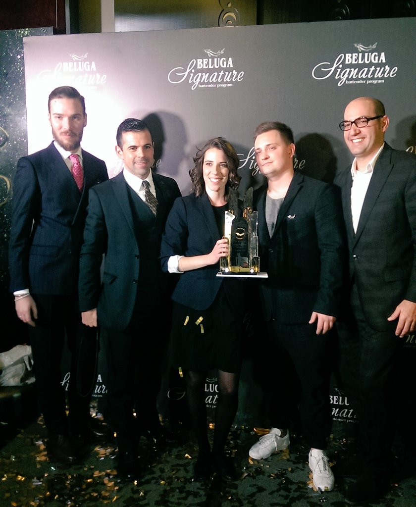 BCB_London's tweet photo. First in the #belugavodka #belugasignature comp: Marie Picard of André Latin in Paris, with UK in second and third. https://t.co/U6ojmX2R1e