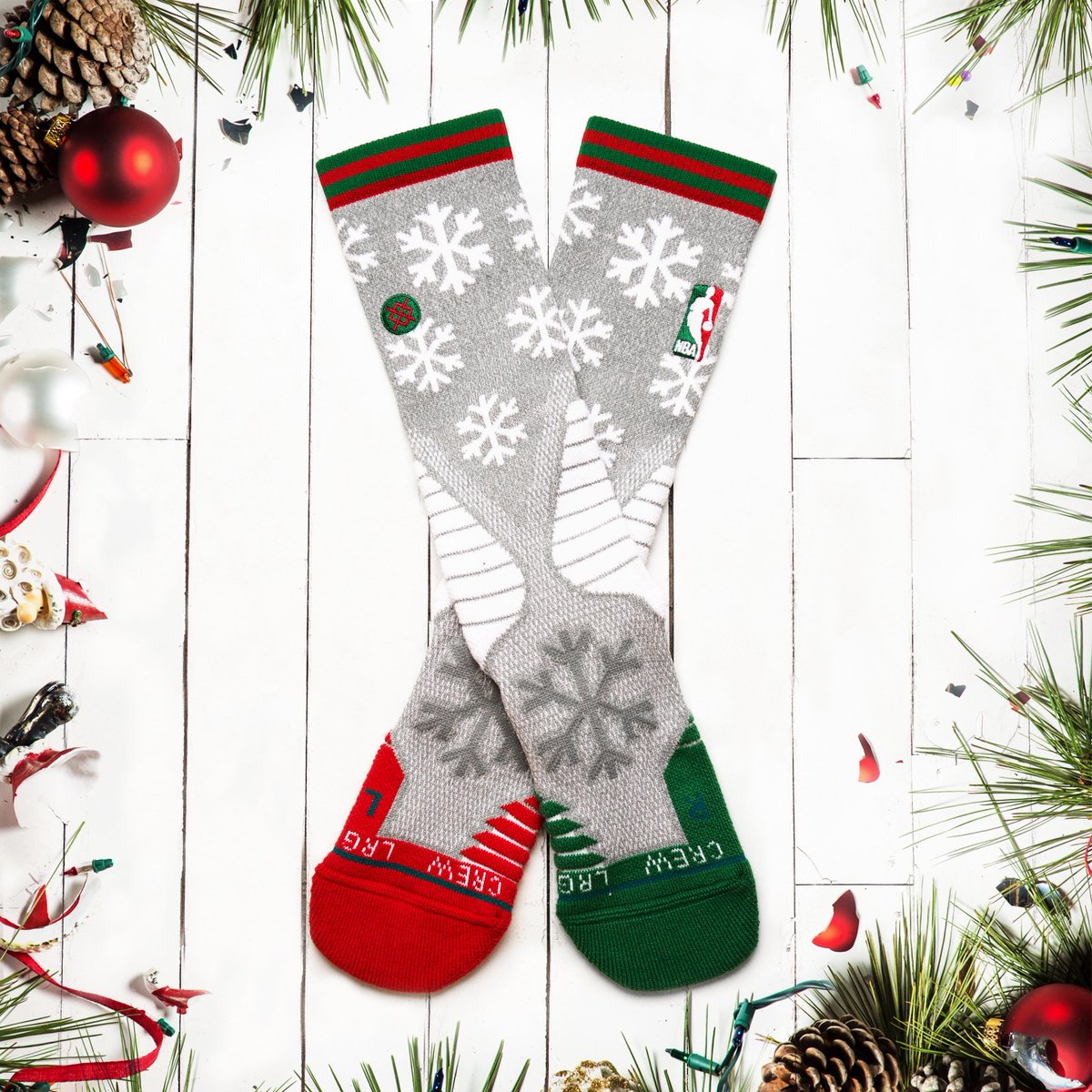 stancehoops's tweet photo. 'Tis the Season.
NBA on-court Christmas Day socks.
Available now. https://t.co/SXusKfNhqn https://t.co/XtoSSkPuiS