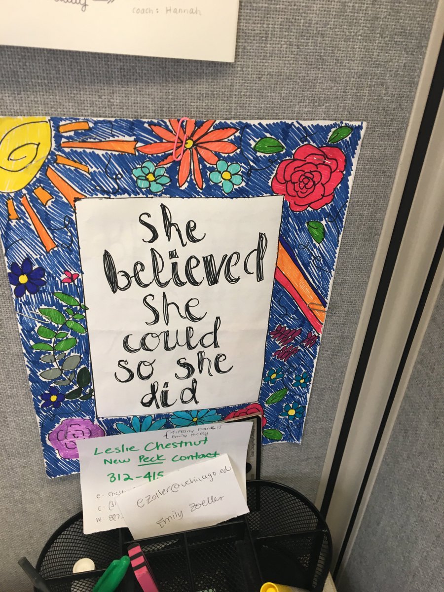 GirlsintheGame's tweet image. #MondayMotivation straight from our office! Believe it and you can do it.