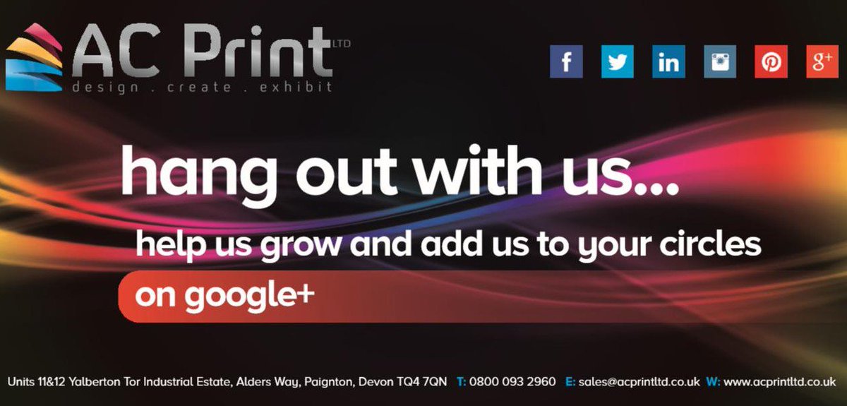 Discover our hub of activity on Google+ click here to follow us now: ow.ly/ZucGh