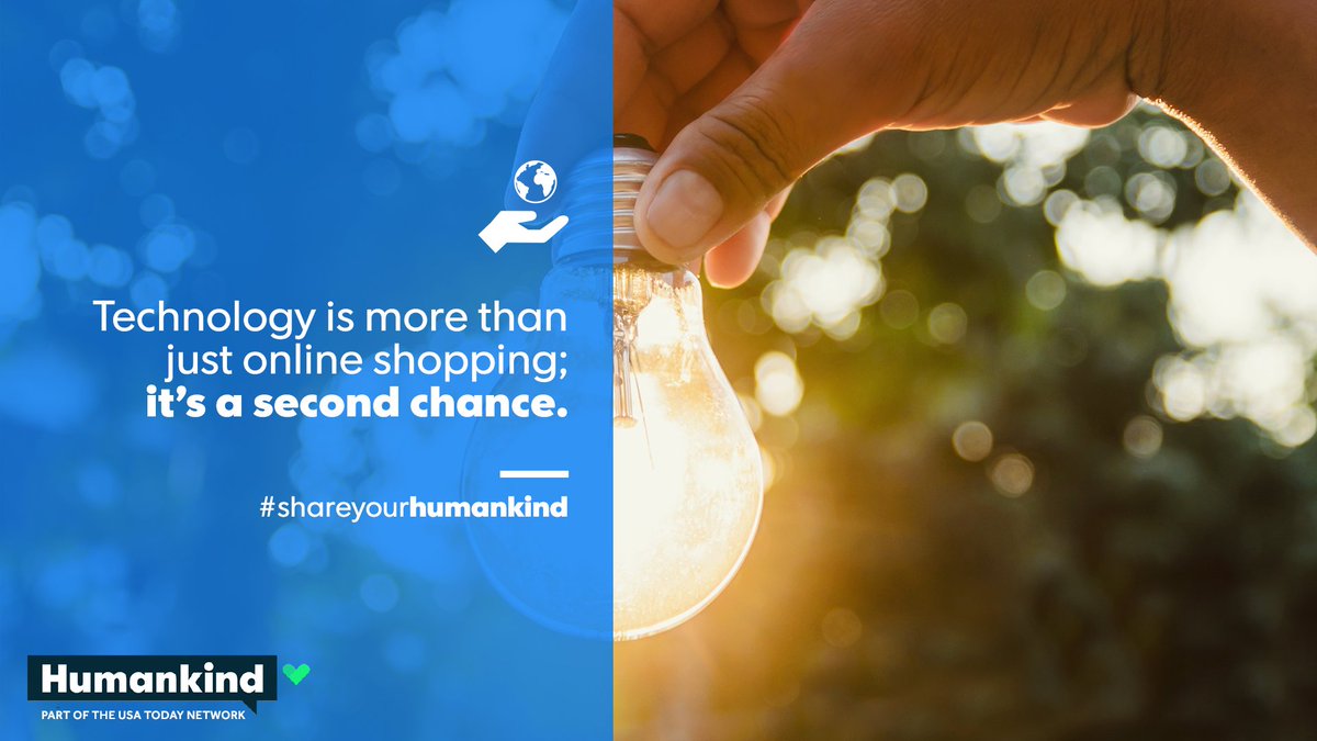 humankind's tweet photo. Once you’re done with your online shopping, consider recycling your old technology. #ShareYourHumankind https://t.co/p3GzefWKSH