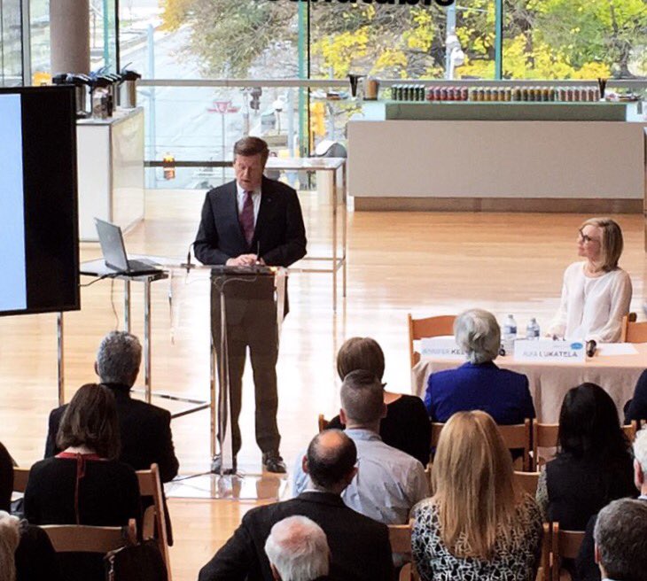 DesignExchange's tweet image. &quot;If we insist on design excellence, we create value in the city. Value benefitting everyone.&quot; - @JohnTory Hear, hear! #CPRoundtable