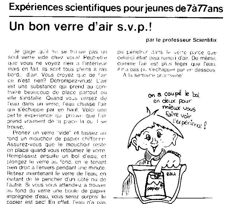 SciencePresse's tweet photo. 10/ Comme l'enseigne la petite histoire des @debrouillards c'est sous la forme d'une chronique chez nous que tout a commencé en 1979 #ASP38 https://t.co/AIqLvO37Yo