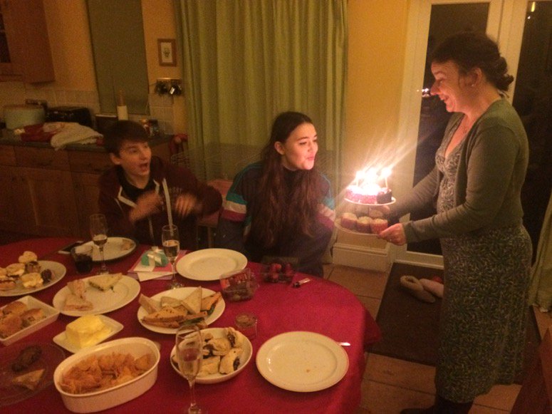 CodlingRuth's tweet image. Birthday cake.
