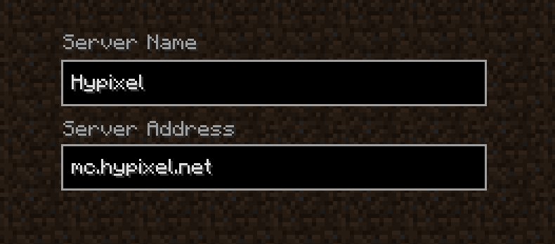 minecraft skyblock server addresses