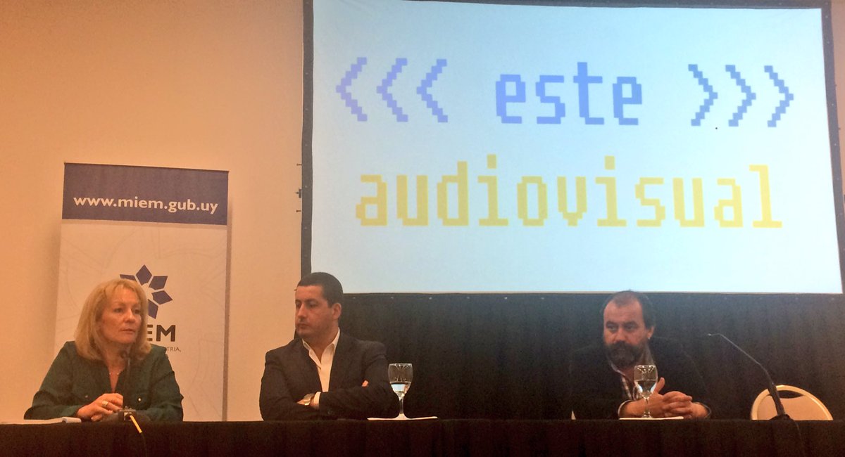 Cierre de la actividad sobre el sector audiovisual en regional Este <a href="/IndustriaSemana/">SemanadelaIndustria</a> <a href="/MIEM_Uruguay/">MIEM Uruguay</a>  <a href="/UruguayXXI/">Uruguay XXI</a> #UruguayAudiovisual