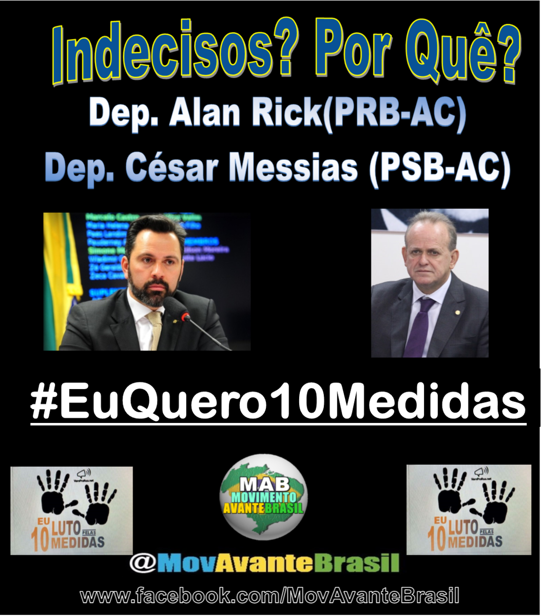 marcotulio78's tweet photo. @o_antagonista @DepRodrigoMaia @onyxlorenzoni INDECISOS? Se mais de 2 Milhões assinaram? Estão contra o povo? #AlanRick @CesarMessias_Ac https://t.co/xLYLknV8r8