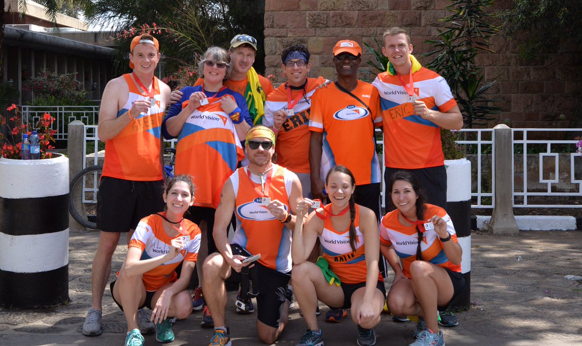Team World Vision tweet media