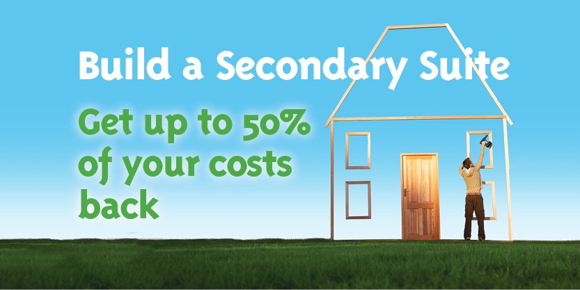 The Secondary Suites Program provides forgivable loans to homeowners to build a rental suite onto their residence. bit.ly/1X9BTLK