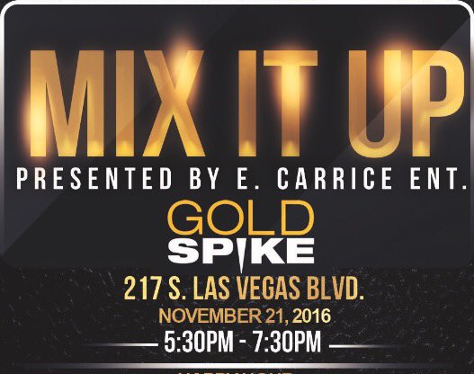 E. Class Consulting (@eclasslv) on Twitter photo TONIGHT #MIXITUP <a href="/goldspikeDTLV/">Gold Spike</a> IN DOWNTOWN LAS VEGAS! 5:30. #Vegas #Mixer #Fun #Connections #Monday #HappyHour #RT TONIGHT #MIXITUP <a href="/goldspikeDTLV/">Gold Spike</a> IN DOWNTOWN LAS VEGAS! 5:30. #Vegas #Mixer #Fun #Connections #Monday #HappyHour #RT