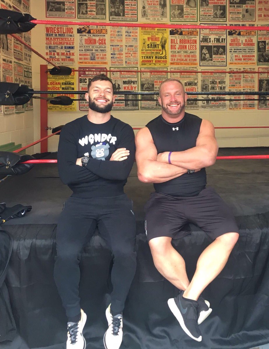 FinnBalor's tweet photo. Back to my roots... with @Johnny_Moss https://t.co/CXg2xyJBF5