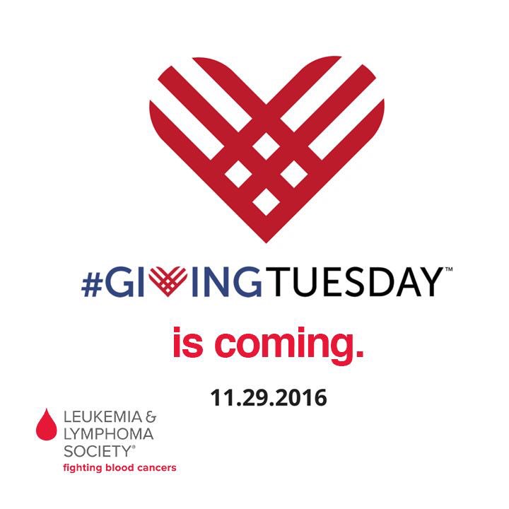 NCChapterLLS's tweet image. It's coming but you don't need to wait till #GivingTuesday to give! Support LLS:  bit.ly/1ve5wwM
