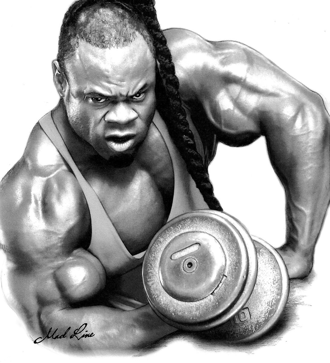 Kai Greene Instagram – The POWER is within you 👊🏾 Just like sketching,  every day is an opportunity to shape your destiny. With @corechamps ISOLATE  by your side, you have the tools