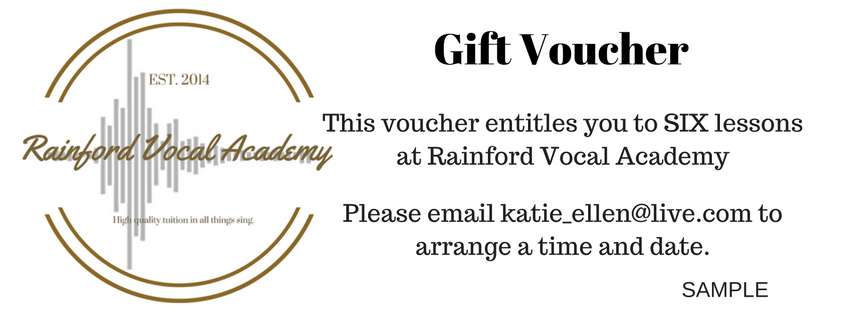 Gift vouchers available now! 6 lessons for the price of 4! #singinglessons #singer #vocalcoach #christmasideas #SantaClausIsComingToTown