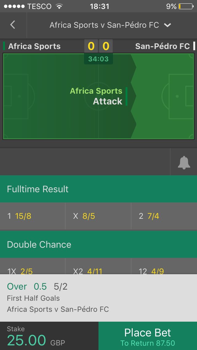 InPlayGoals86's tweet image. Going for a £500 challenge tonight - bet 1