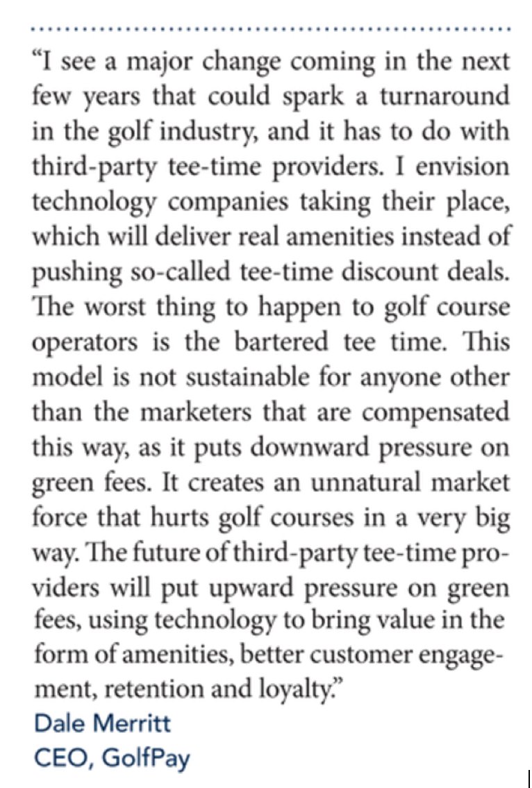 Golfpay_Connect's tweet photo. How is technology changing the golf business? Our CEO responds in this month’s issue of @GolfInc https://t.co/CFZZVoxmCo https://t.co/QL7luMsDZ9