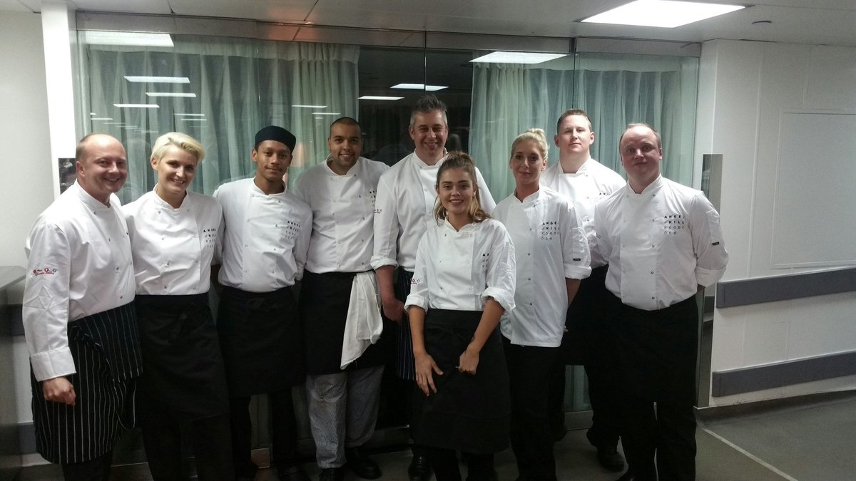 Ready for service @AngelHillFood team #FSMawards