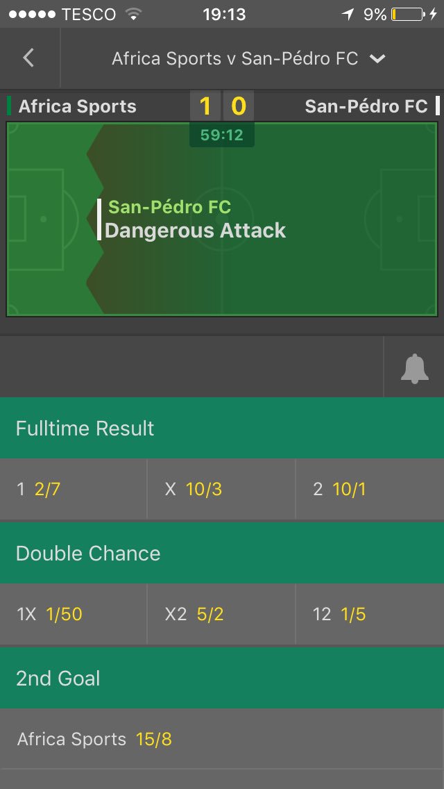 InPlayGoals86's tweet image. 1 more goal for the win! Money back with this goal though