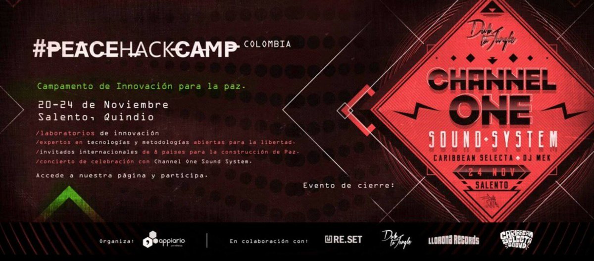 aleurreaos's tweet image. El @Ministerio_TIC estará presente en el #PEACEHACKCAMP en #Salento con los  #PVDs de @ConectividadCO @juanmigalvisB @lunadavid @luisferloza