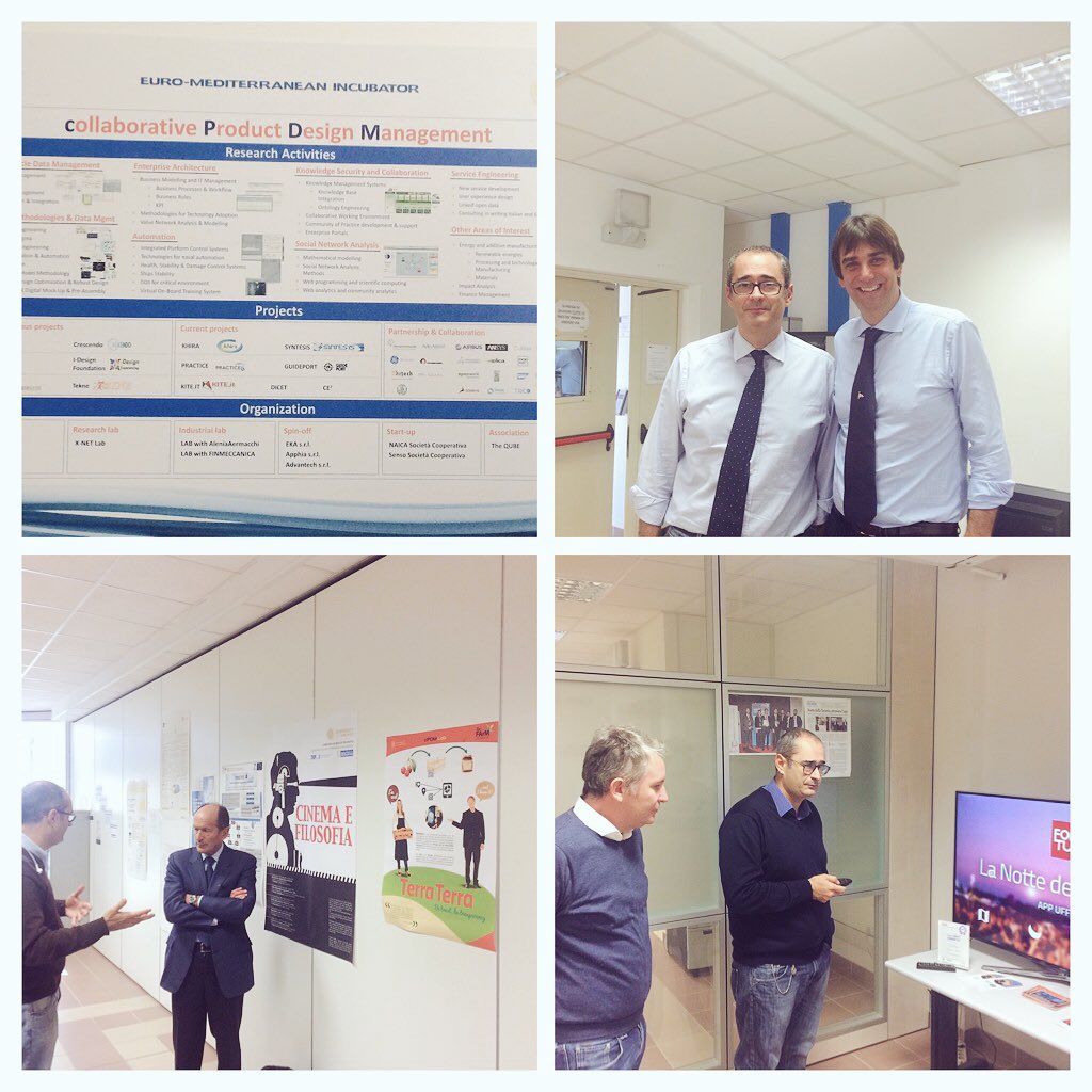 alvisemarzo's tweet photo. Quando l'industria incontra la ricerca #CpdmLab πππ https://t.co/gSlH5RsZdt
