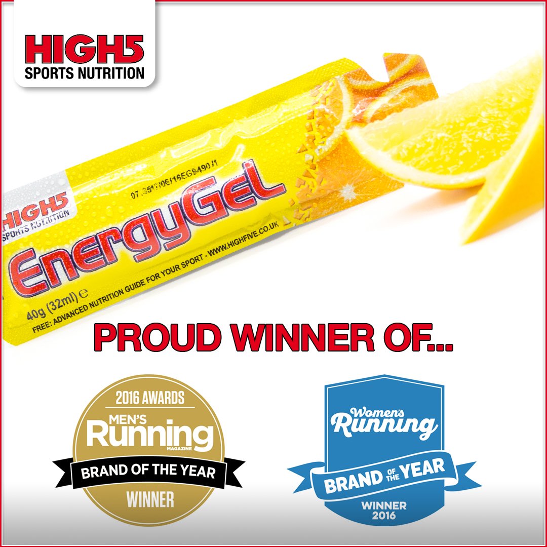 HIGH5 Nutrition is the proud winner of Men's Running UK Magazine <a href="/WomensRunning/">Women's Running</a> magazine brand of the year #high5fuelled