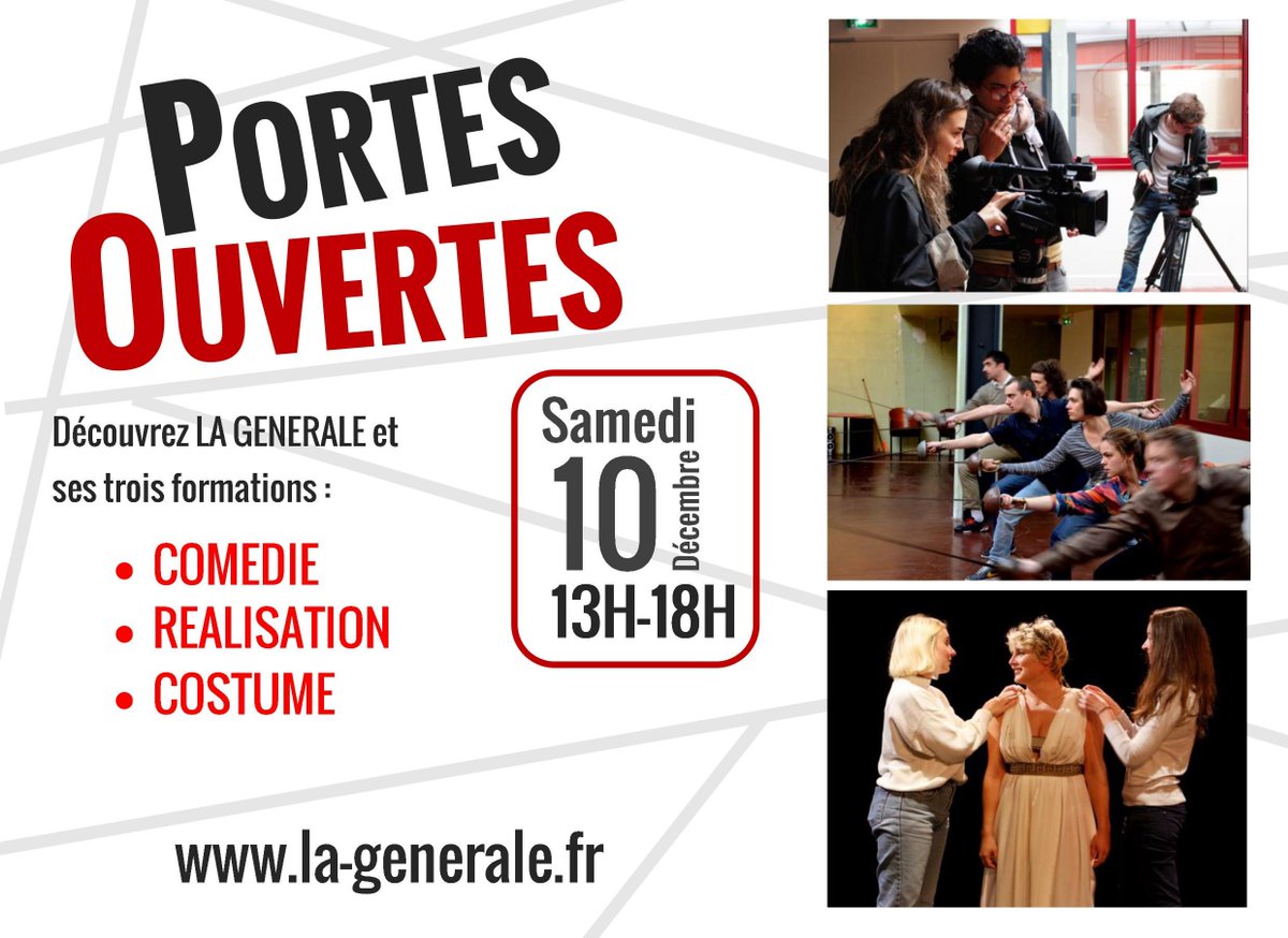 Portes Ouvertes de <a href="/LaGenerale_/">Ecole LA GENERALE</a> 
Découvrez les 1500m² dédiés à la création et à l'apprentissage.
#montreuil  <a href="/montreuil_net/">Montreuil.net</a>