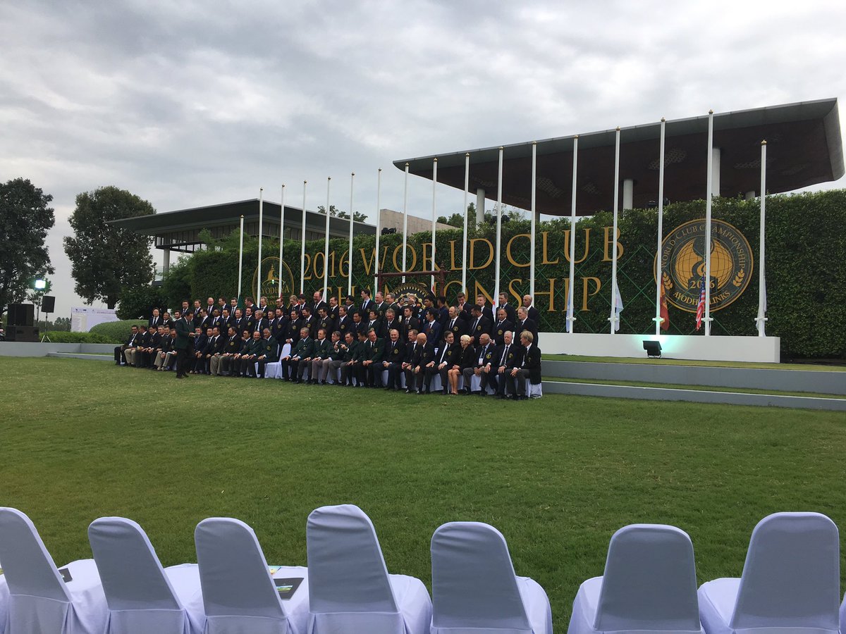 Group picture before the opening ceremony - WCC :)
#WCCThailand #GolfBox