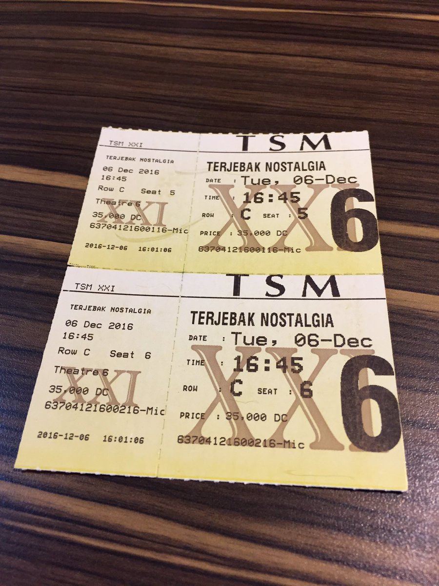 Bersama istri nonton #nostalgialagi
cc: <a href="/rezahidayat17/">Reza Hidayat</a> <a href="/Rako_Prijanto/">Rako Prijanto</a> 

YUK NONTON 😎