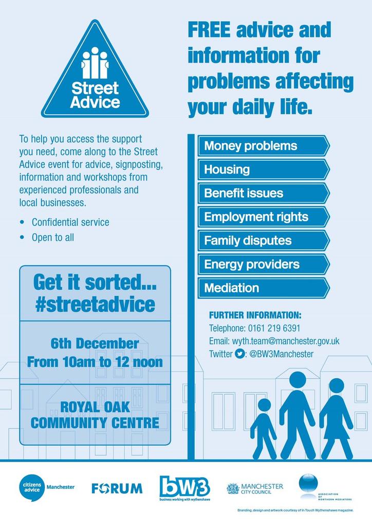 RoyalOakCommCen's tweet photo. Free guidance today from @MCRStreetAdvice at our centre, with a low cost soft play area for mums and tots https://t.co/EMlAYOgEUb