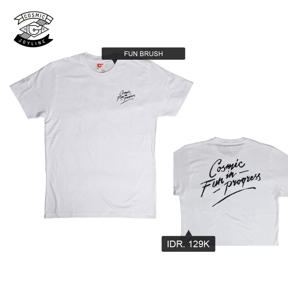 cosmicclothes's tweet image. NEW ARRIVAL
FUN BRUSH - 129K

READY STOCK 
You can buy online!
#cosmic #tees #cosmictees #funinprogress