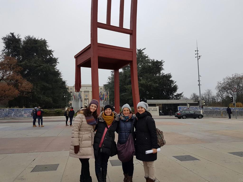 #BACMontesion #CERNONU Ya por los alrededores de la ONU