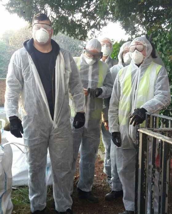 This week a few of our guys are on site carrying out a site clearance - Health &amp; Safety is key so wearing the appropriate PPE is a must!