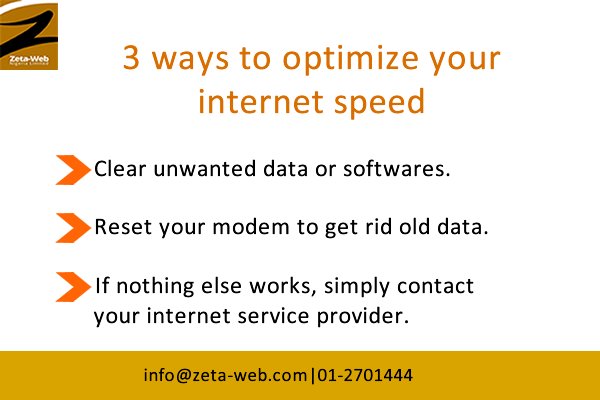 zetawebnigeria's tweet photo. Check out 3 ways to optimize your internet speed.
#broadband #faster #systemsthinking #businessintelligence #computerdisplays #ISP https://t.co/5CztesGYiJ