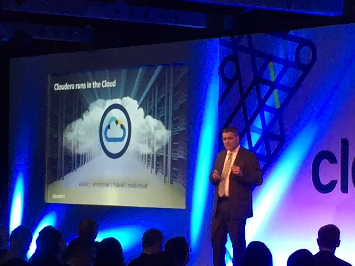 TheWimster's tweet image. .@ClouderaUK runs in the #Cloud! #MyBigDataMoment @ #ClouderaSesh London