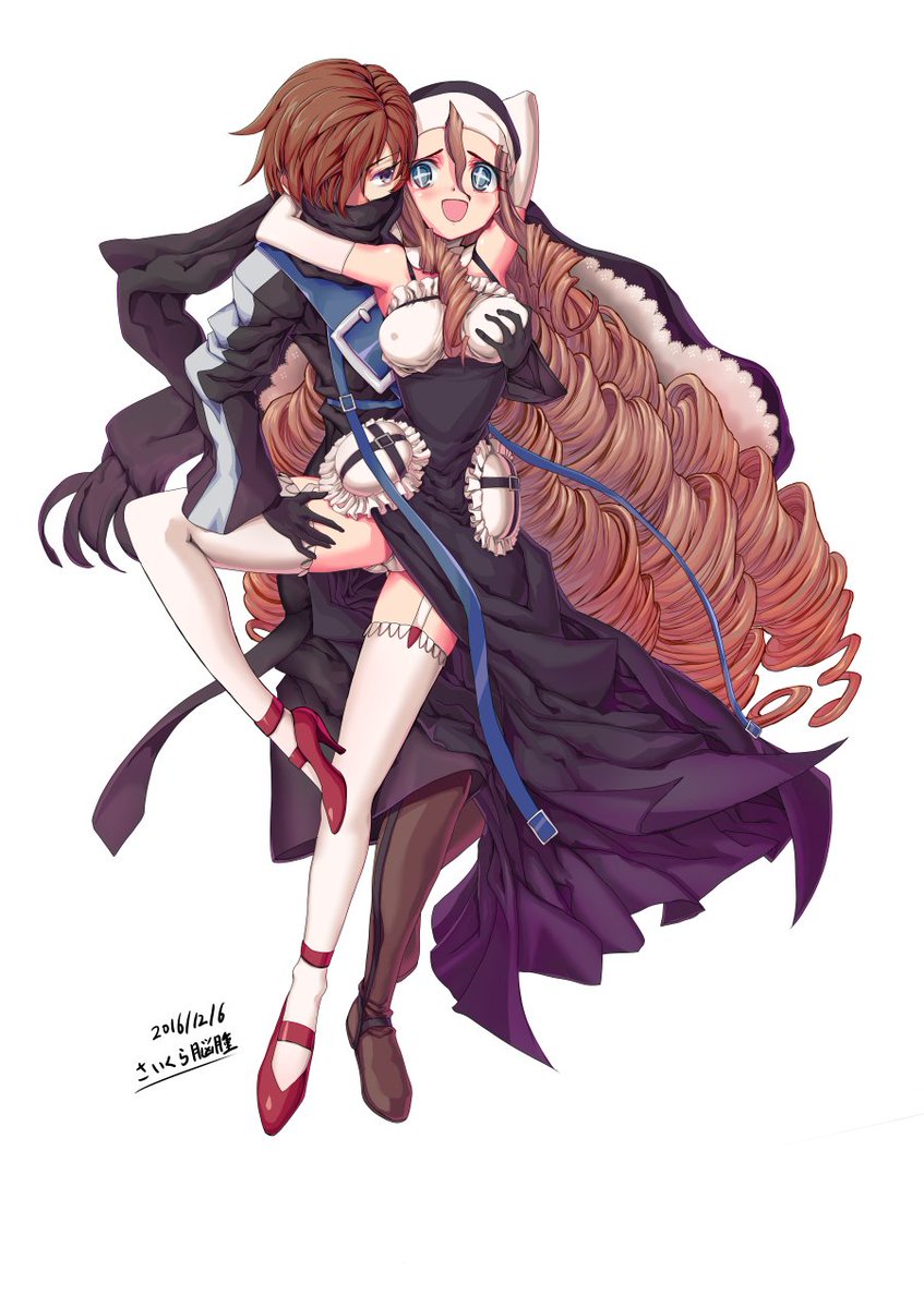 さいくら脳腫 Saikura Noushu お仕事ください シスターナナとヴェス ウィンタープリズン描きました 二人のイメージは私の中ではこんな感じです 魔法少女育成計画 まほいく Mahoiku