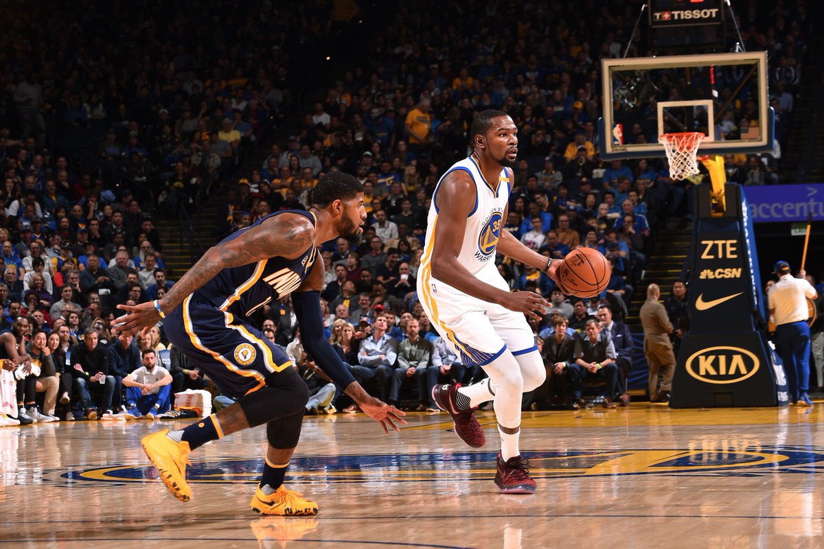 Kevin Durant in the Nike Zoom KD 