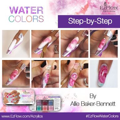 wondernailsa's tweet photo. EzFlow's Design Colored Acrylic Watercolors Collection captures the essence of watercolor paintings #alliebaker #acrylic #ezflow #wondernail https://t.co/2snGp4Zmmb
