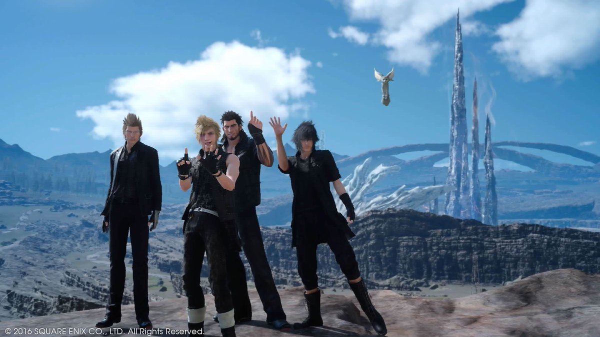 Kaz Auf Twitter Ff15の好きなところの一つにプロンプトの写真がある