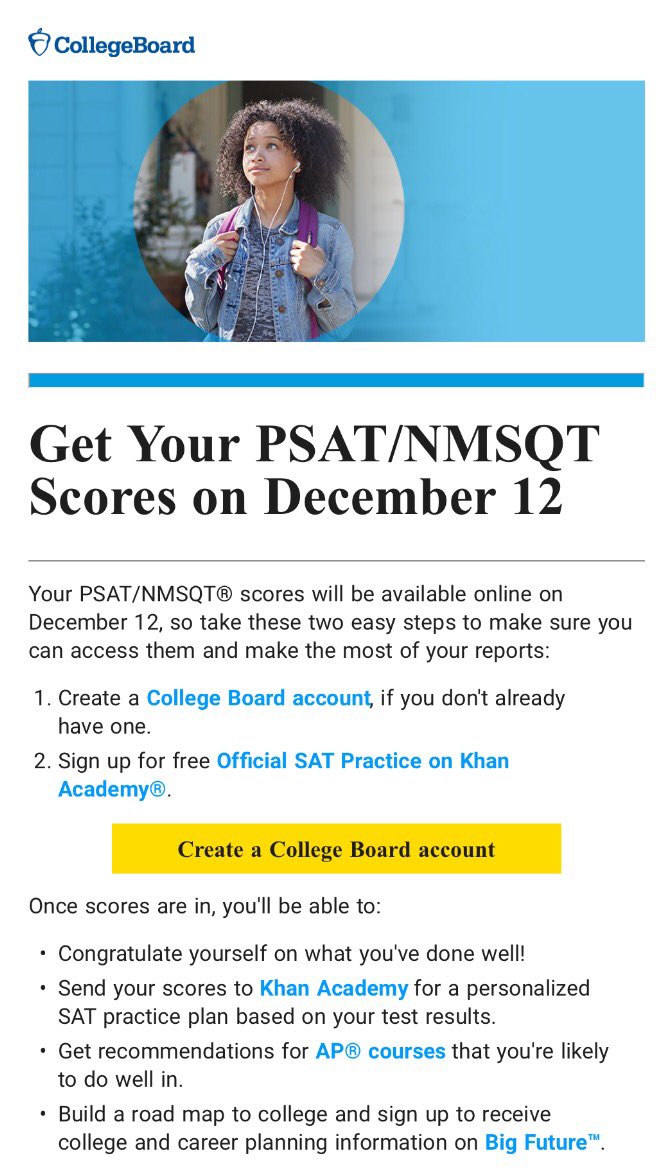 vivicrusader's tweet photo. Barons! Get ready for your PSAT/NMSQT scores! If you haven't made a College Board account yet, click this link --> https://t.co/hmHbyaMEsr https://t.co/nvWY1u2XUg