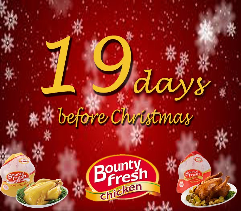 michaelangeloHT's tweet image. 19 Days na lang Christmas na mga Ka-Hashtag! @BountyFreshPH