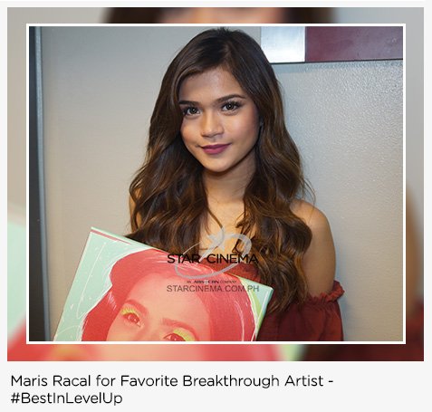 senyoramaris's tweet photo. Maris Racal is #BestInLevelUp! | Star Cinema Online Awards 2016 https://t.co/RiWYxvNbAw https://t.co/yqcc6NAvyT