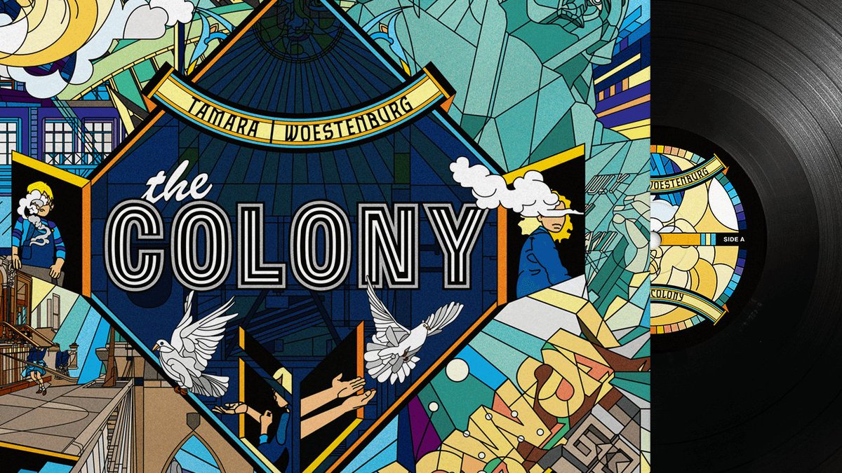 twoestenburg's tweet image. The Colony is uit! Hier een positief verhaal voor de zwevende luisteraar. En een link naar Spotify. indebanvan.nl/review/recensi… #slowcore.