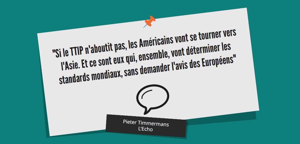 VBOFEB's tweet photo. Que pense @PieterVBO du #ttip? Réponse aujourd'hui dans L'Echo ! #Yes2ttip #TradeWorks https://t.co/LB3l7027Bq