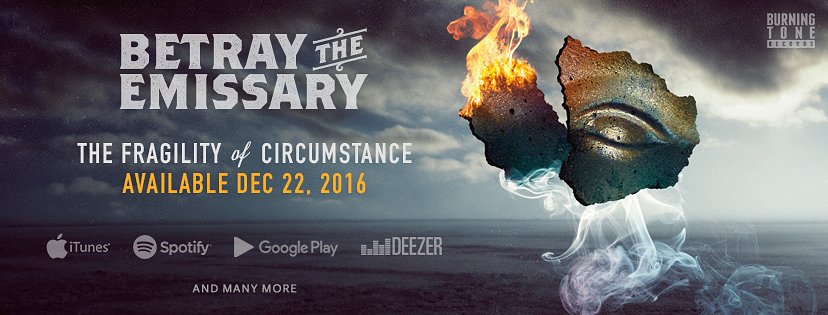 WeBeBTE's tweet photo. 🔥🎶
FRAGILITY of CIRCUMSTANCE - 22/12/16
Brand new full length Album! We cant wait for you to hear it! #BTE #FOC2016 #BTR https://t.co/LvB1vKMS6t