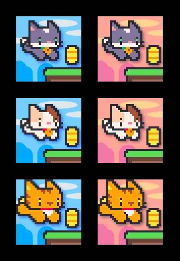 Gionathan 💦🌱 on X: Some old Super Cat Bros, Super Cat Tales icon takes.  We then decided to opt for a totally different icon design.  https://t.co/Cs3JCOGv4X / X